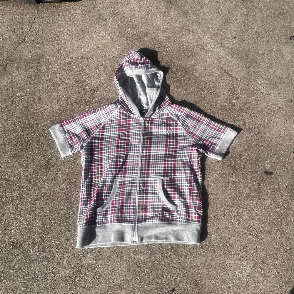 Le Tigre Plaid Hooded Shirt